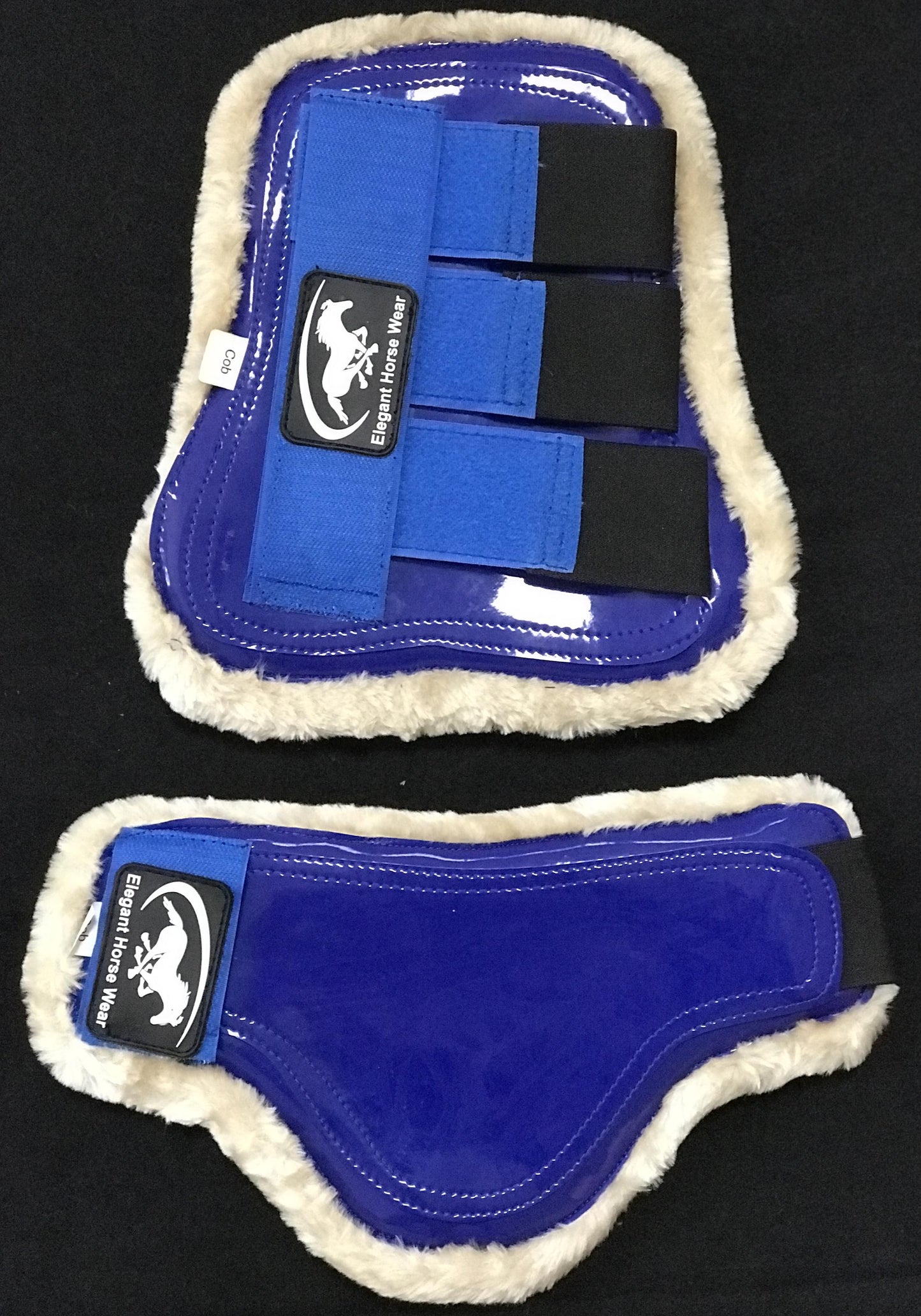 Open-Front Sheepskin Jump Boots
